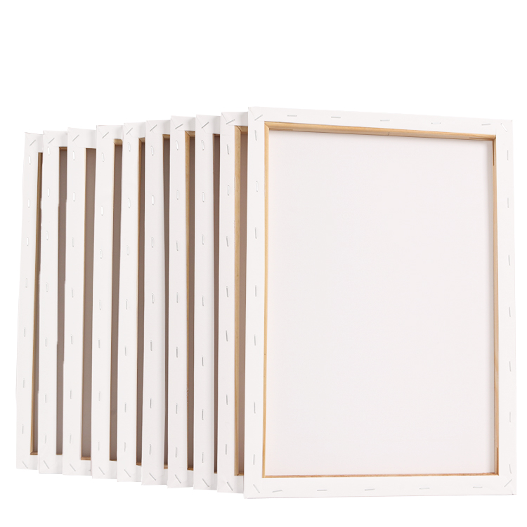 HOT SELLING STRETCHED CANVAS CUSTOM SIZE PINE FRAME 280g cotton stretched canvas for painting HOT SELLING STRETCHED CANVAS CUSTOM SIZE PINE FRAME 280g cotton stretched canvas for painting