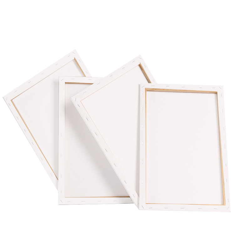 HOT SELLING STRETCHED CANVAS CUSTOM SIZE PINE FRAME 280g cotton stretched canvas for painting HOT SELLING STRETCHED CANVAS CUSTOM SIZE PINE FRAME 280g cotton stretched canvas for painting