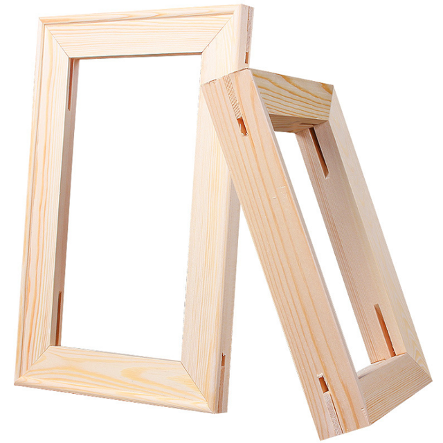 Customized Wood Frame Pine Wood DIY Stretcher Bars for Stretched Canvas Customized Wood Frame Pine Wood DIY Stretcher Bars for Stretched Canvas