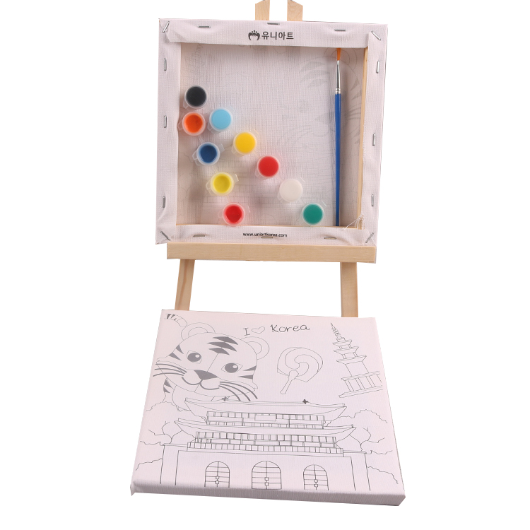 pure cotton 280g pre printed stretched canvas with acrylic paints pure cotton 280g pre printed stretched canvas with acrylic paints