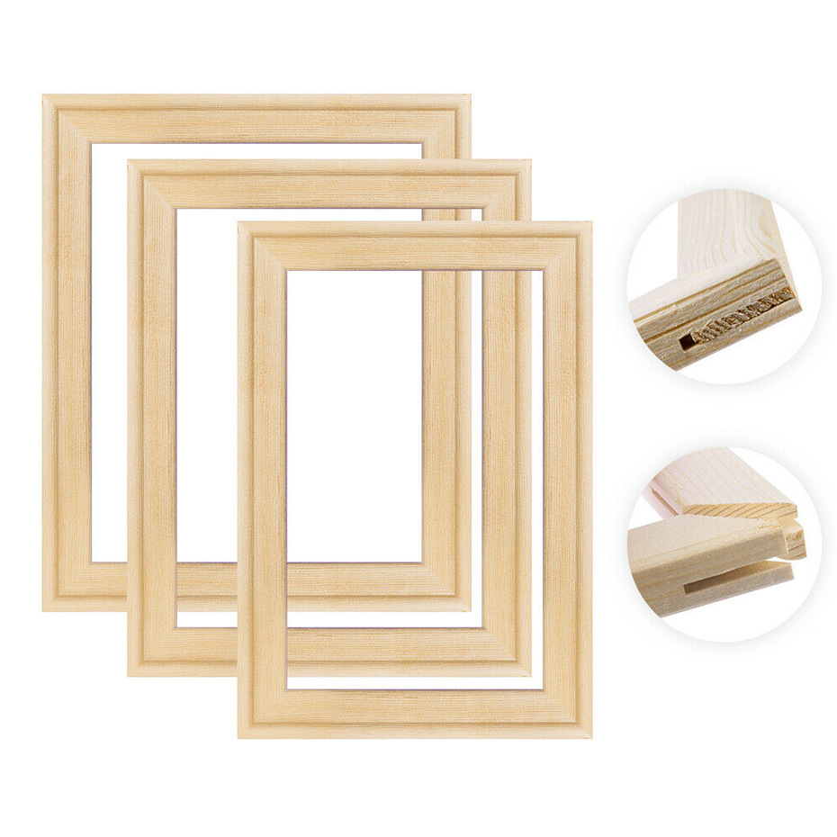 Customized Wood Frame Pine Wood DIY Stretcher Bars for Stretched Canvas Customized Wood Frame Pine Wood DIY Stretcher Bars for Stretched Canvas