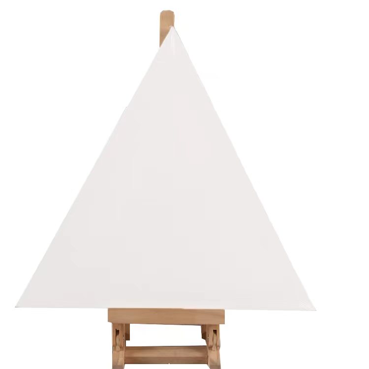 280g poly-cotton Triangular Stretched Canvas with different shape 280g poly-cotton Triangular Stretched Canvas with different shape