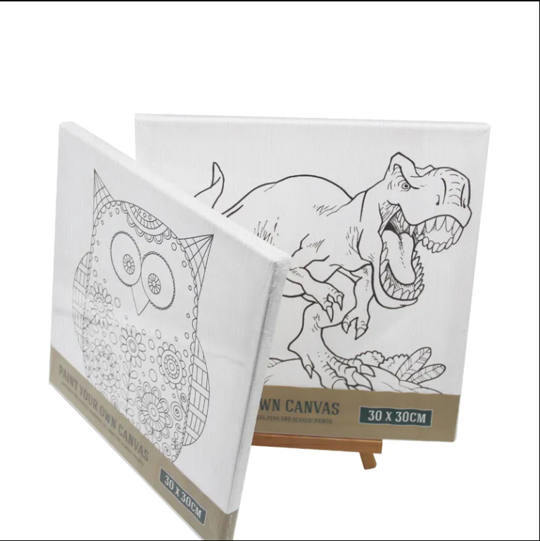 24 X 30cm Mini Canvas for Painting for Kids 24 X 30cm Mini Canvas for Painting for Kids