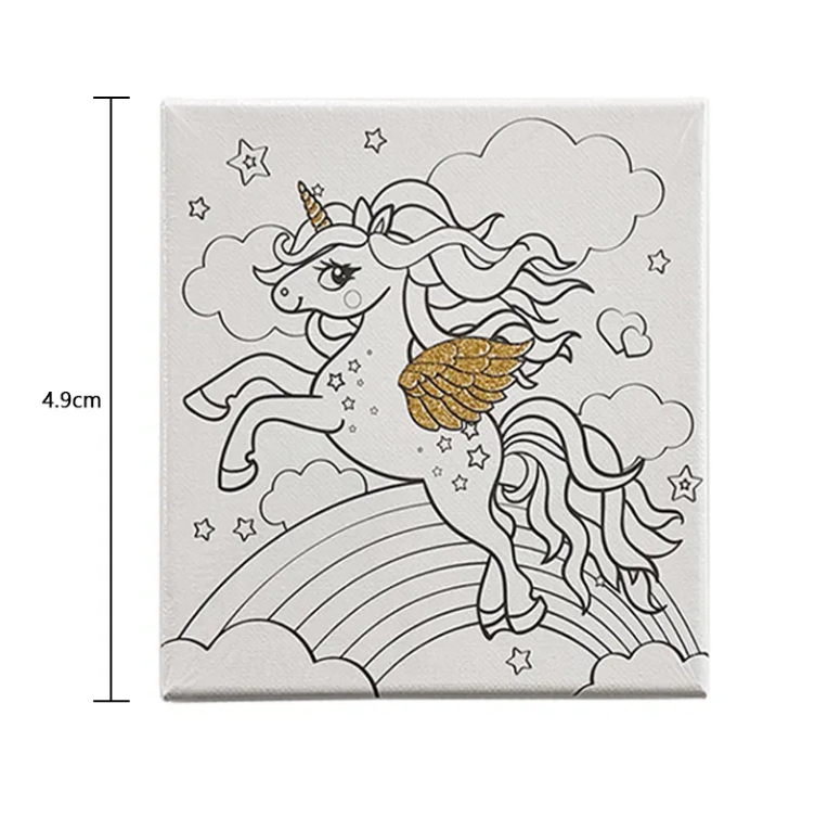 Acrylic 15*20cm Canvas Painting DIY Oil Painting Kit