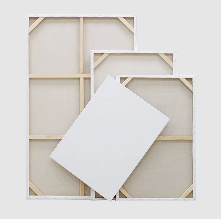 75*100cm 100% Pure Cotton Triple Primed Blank Artist Stretched Canvas For Painting 75*100cm 100% Pure Cotton Triple Primed Blank Artist Stretched Canvas For Painting