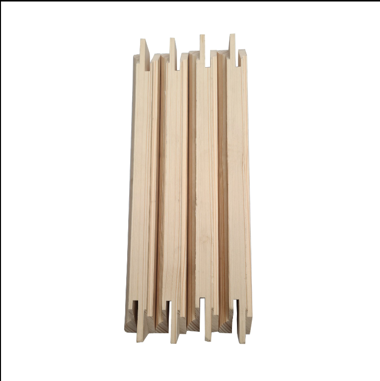 Customized Wood Frame Pine Wood DIY Stretcher Bars for Stretched Canvas